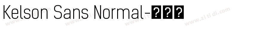 Kelson Sans Normal字体转换 Kelson Sans Normal字体转换